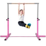 Adjustable Gymnastics Horizontal Bar for Kids. - ER53. It is made of high quality steels with