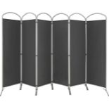 CASART 4/6 Panel Room Divider, Foldable Privacy Screen, Freestanding Partition Screens for Bedroom