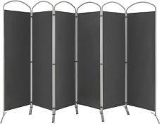 CASART 4/6 Panel Room Divider, Foldable Privacy Screen, Freestanding Partition Screens for Bedroom