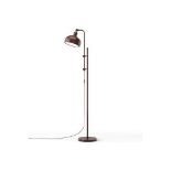 Industrial Floor Lamp with Adjustable Height and Lamp Head for Home Office. - ER53