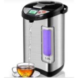 5L ADJUSTABLE INSTANT HOT ELECTRIC WATER DISPENSER WITH AUTO-CUT OFF. - ER53. When you use it, the