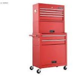 LOCKABLE TOOL STORAGE CABINET WITH HANDLE, DRAWERS, WHEELS AND EVA LINER-. - ER53.Whether you are