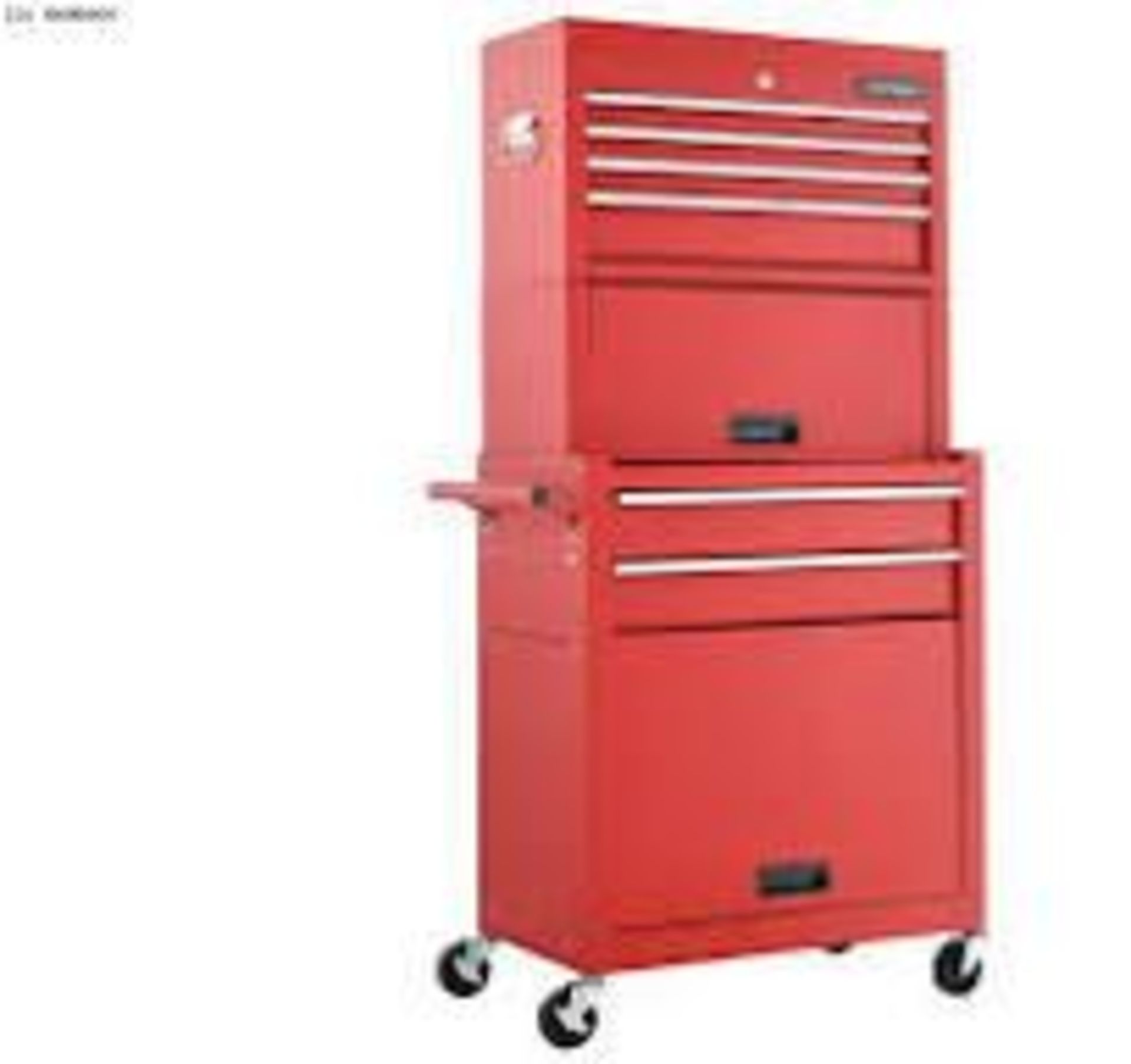 LOCKABLE TOOL STORAGE CABINET WITH HANDLE, DRAWERS, WHEELS AND EVA LINER-. - ER53.Whether you are