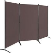 Folding Room Divider, 3 Panels Wall Privacy Screen Protector, Living Room Bedroom Bathroom Paravent