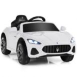 12V Electric Kids Ride On Car for 3+ Years Old Boys Girls. - ER53. This Maserati-licensed car is a