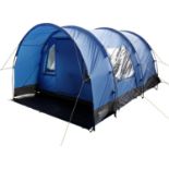 New & Boxed Karuna 4 Man Tunnel Tent | Nautical Blue Laser Blue. RRP £720. (ROW7-BX978). Spacious