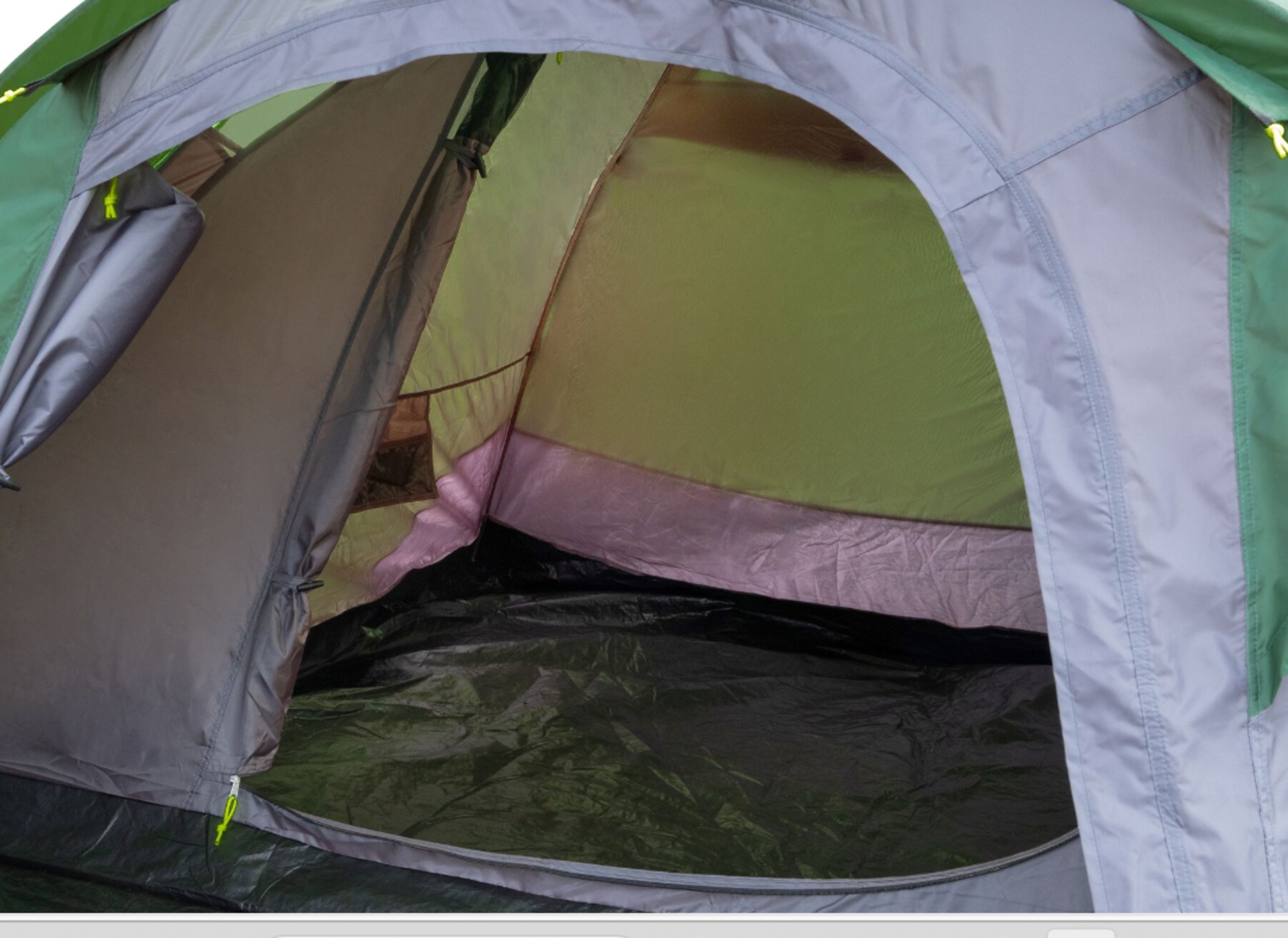 New & Boxed Regatta Kivu V3 4 Person Dome Tent. RRP £599 (ROW7-IB300). 100% Polyester. Height: - Image 3 of 3