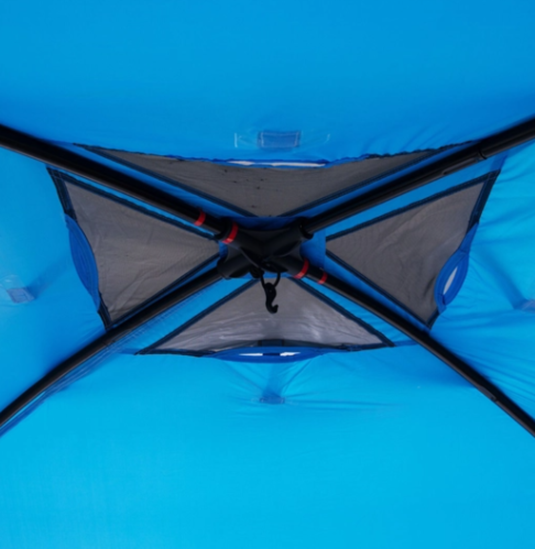 New & Boxed Regatta 3M Family Steel Frame Gazebo French Blue. RRP £350. (ROW7-IB301). Sturdy and - Image 3 of 4