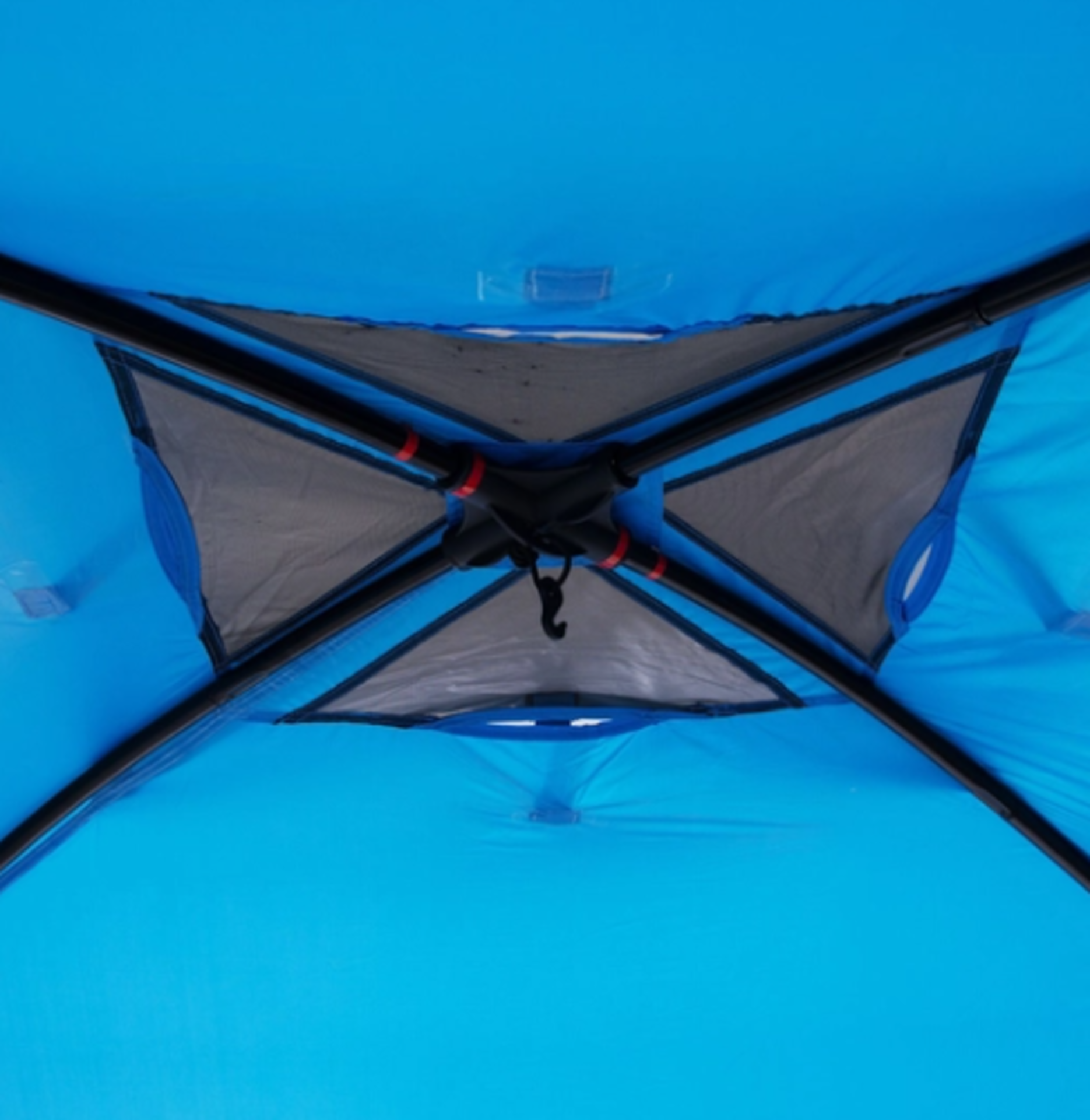 New & Boxed Regatta 3M Family Steel Frame Gazebo French Blue. RRP £350. (ROW7-IB301). Sturdy and - Image 3 of 3