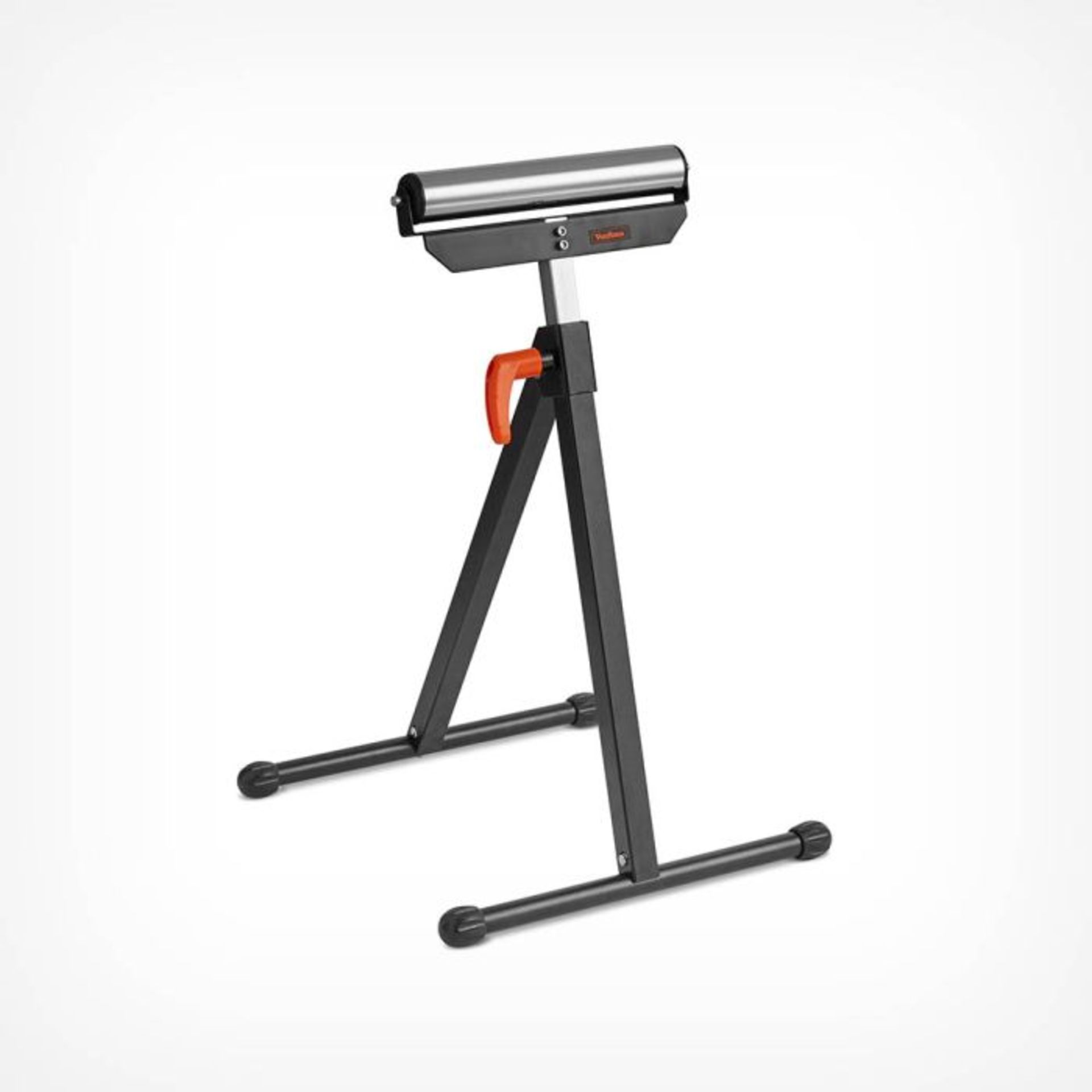 Roller Stand. - ER51. This easy to assemble chrome-plated roller with ultra-durable steel base