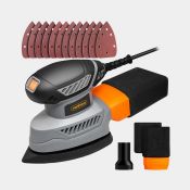 130W Palm Detail Sander. - ER51. Achieve flawless results every time with the VonHaus palm sander,