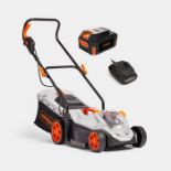 40V Cordless Lawn Mower. - ER51. Work with freedom with the cordless lawn mower, featuring a