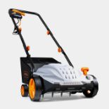 1500W Electric Lawn Scarifier & Rake. - ER51. With this 2 in 1 lawn scarifier, you can sweep away