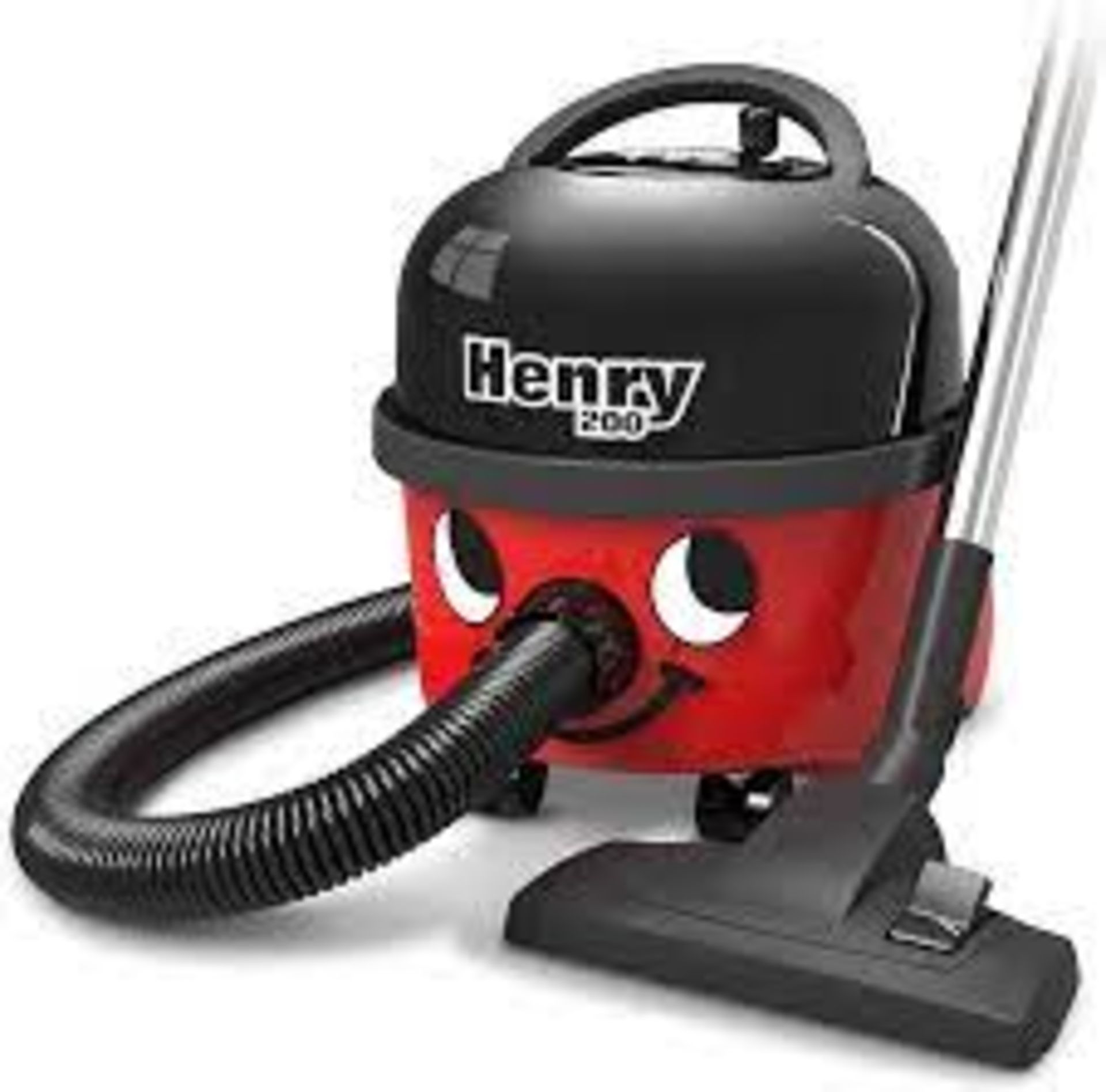 Henry HVR 200-11 Bagged Cylinder Vacuum, 9 Litres, Red, Black/Red. - ER33.