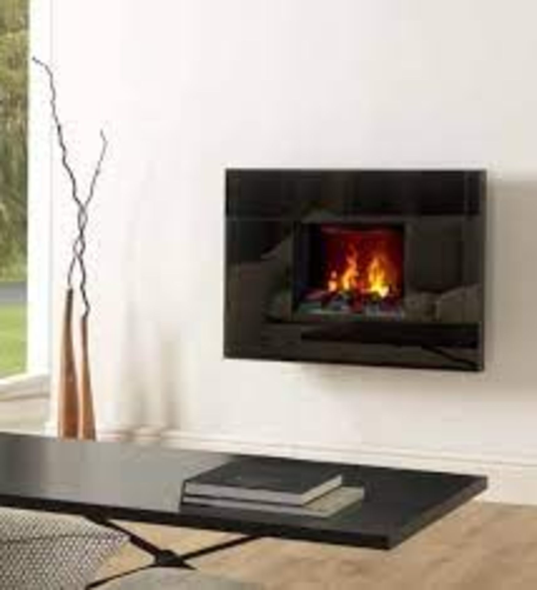 Dimplex Tahoe Wall mounting Electric Fire - TAH20 OMWFC20. - ER32. RRP £750.00.