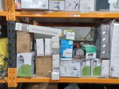 Full Shelf to contain; Torches, Wall Lights, Heaters, LED Lights, Ceiling Lights, and more. Great