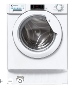 Candy CBD 585D1WE/1-80 8kg/5kg Built-in Condenser Washer dryer - White. - ER45. RRP £529.99. This