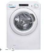 Candy CSW4852DE/1-80 8kg/5kg Freestanding Condenser Washer dryer - White. - ER41. RRP £418.00.