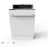 Cooke & Lewis BI45DISHUK Integrated Slimline Dishwasher. - ER45. RRP £350.00. Great for when space