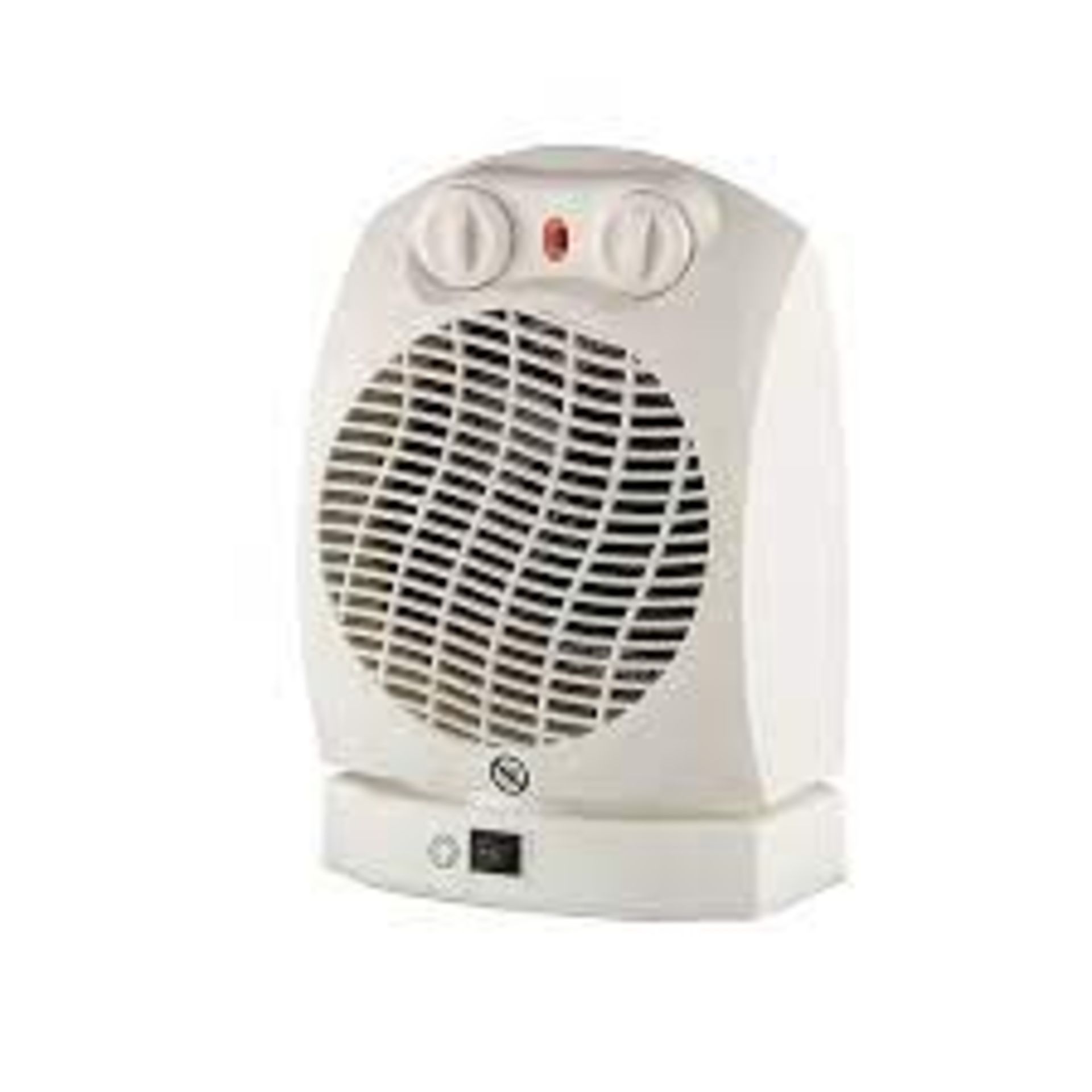 2000W White Fan heater. - ER32.
