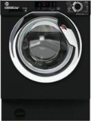 Hoover HBDS 485D1ACBE-80 8+5Kg 1400 Rpm Integrated Washer Dryer, Black. - ER52. RRP £619.99. The