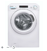 Candy CSW4852DE/1-80 8kg/5kg Freestanding Condenser Washer dryer - White. - ER52. RRP £418.00.