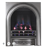 Focal Point Arch Chrome effect Manual control Gas Fire. - ER41. RRP £470.00. If you prefer the