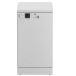 Beko DVS05Q20W Freestanding Dishwasher. -ER44. Saving you time and money every day, this slimline