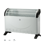 8 x 2000W White Convector heater. - ER33. Keep warm and cosy with this 2000W freestanding