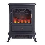 Focal Point ES 2000 Matt Black Electric Stove. - ER32.