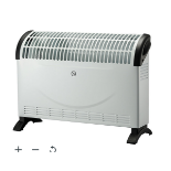 2000W White Convector heater. - ER32. Keep warm and cosy with this 2000W freestanding convector