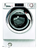 Hoover HBDOS695TAMCE80 8kg/5kg Built-in Condenser Washer dryer - White. ER41. RRP £655.00. This