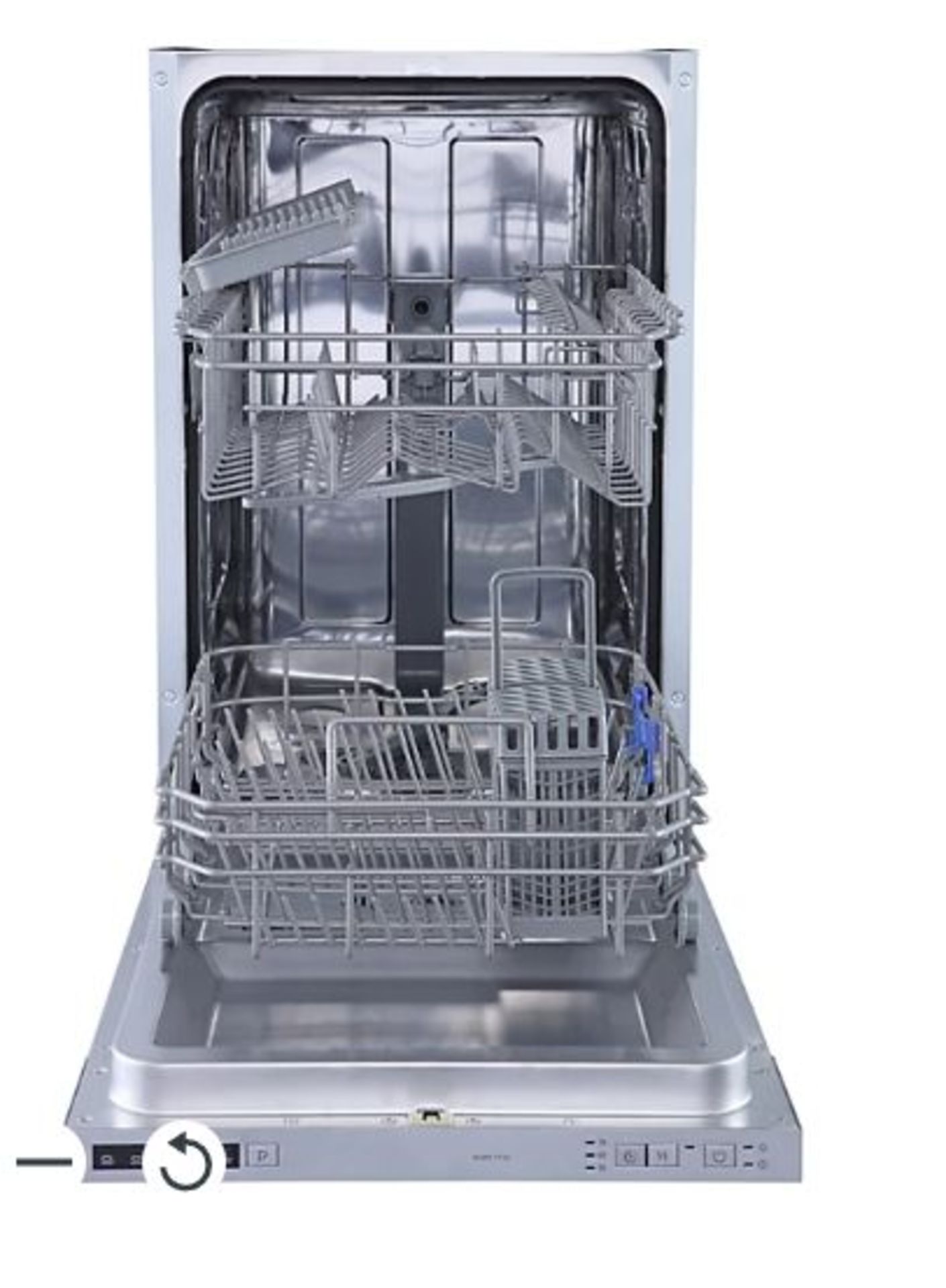 Cooke & Lewis BI45DISHUK Integrated Slimline Dishwasher. - ER45. RRP £350.00. Great for when space - Image 2 of 2