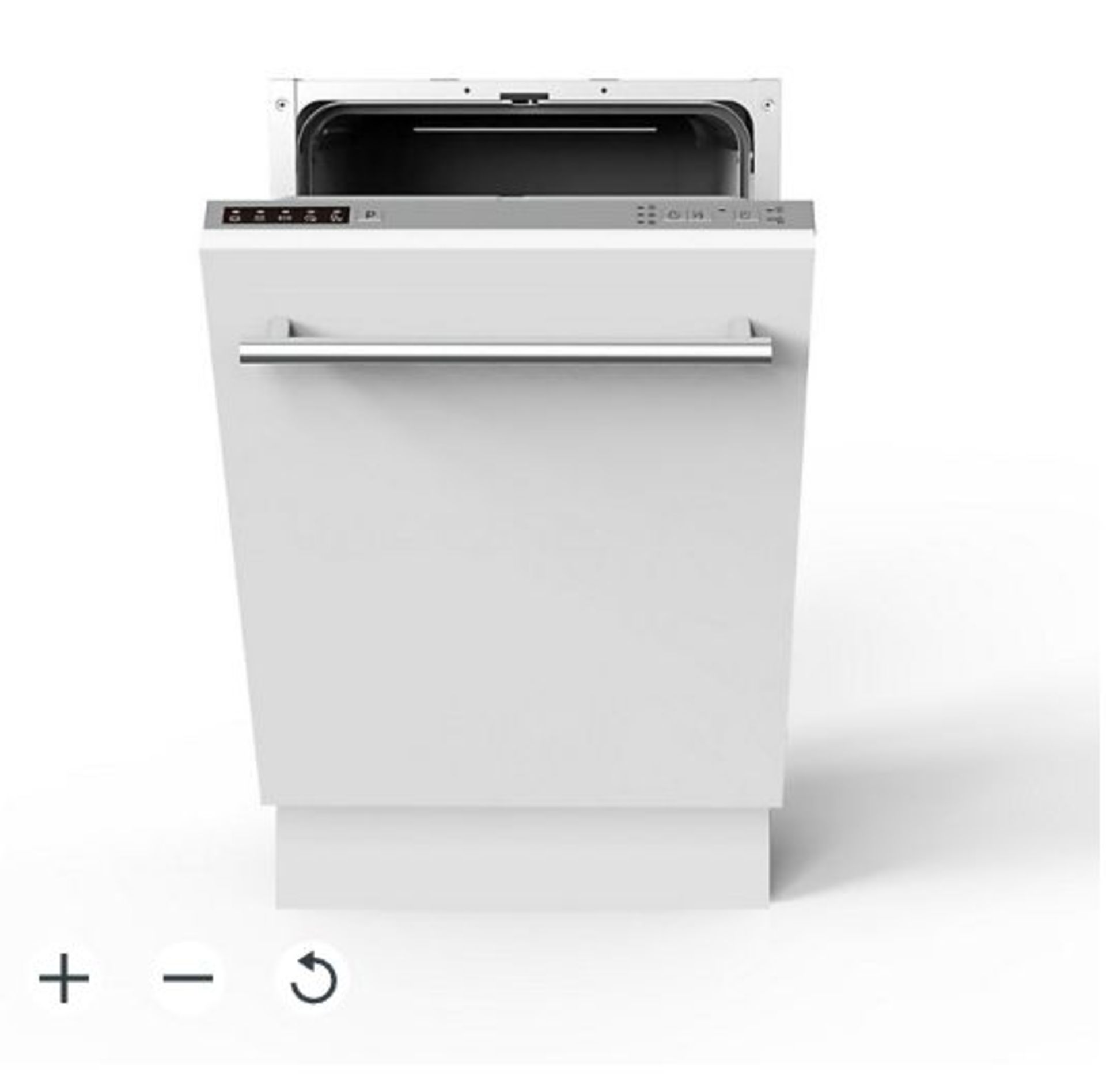 Cooke & Lewis BI45DISHUK Integrated Slimline Dishwasher. - ER45. RRP £350.00. Great for when space