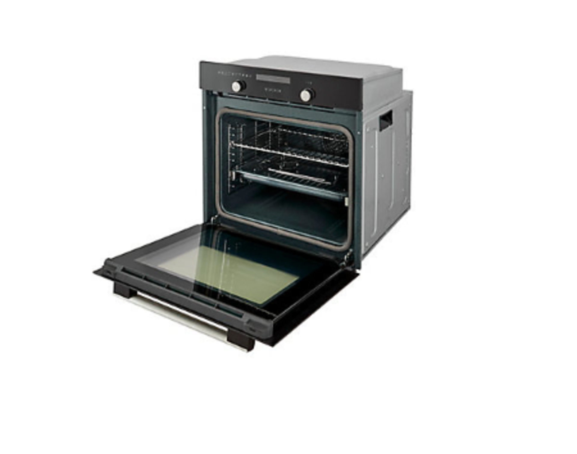 Cooke & Lewis CLPYBLa Built-in Single Multifunction Oven - Black. - ER45. RRP £435.00. This - Image 2 of 2