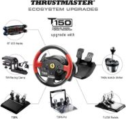 Thrustmaster T150 RS Force Ferrari Racing Wheel. - RRP £409.00. - ER21. 1080 degree Force Feedback