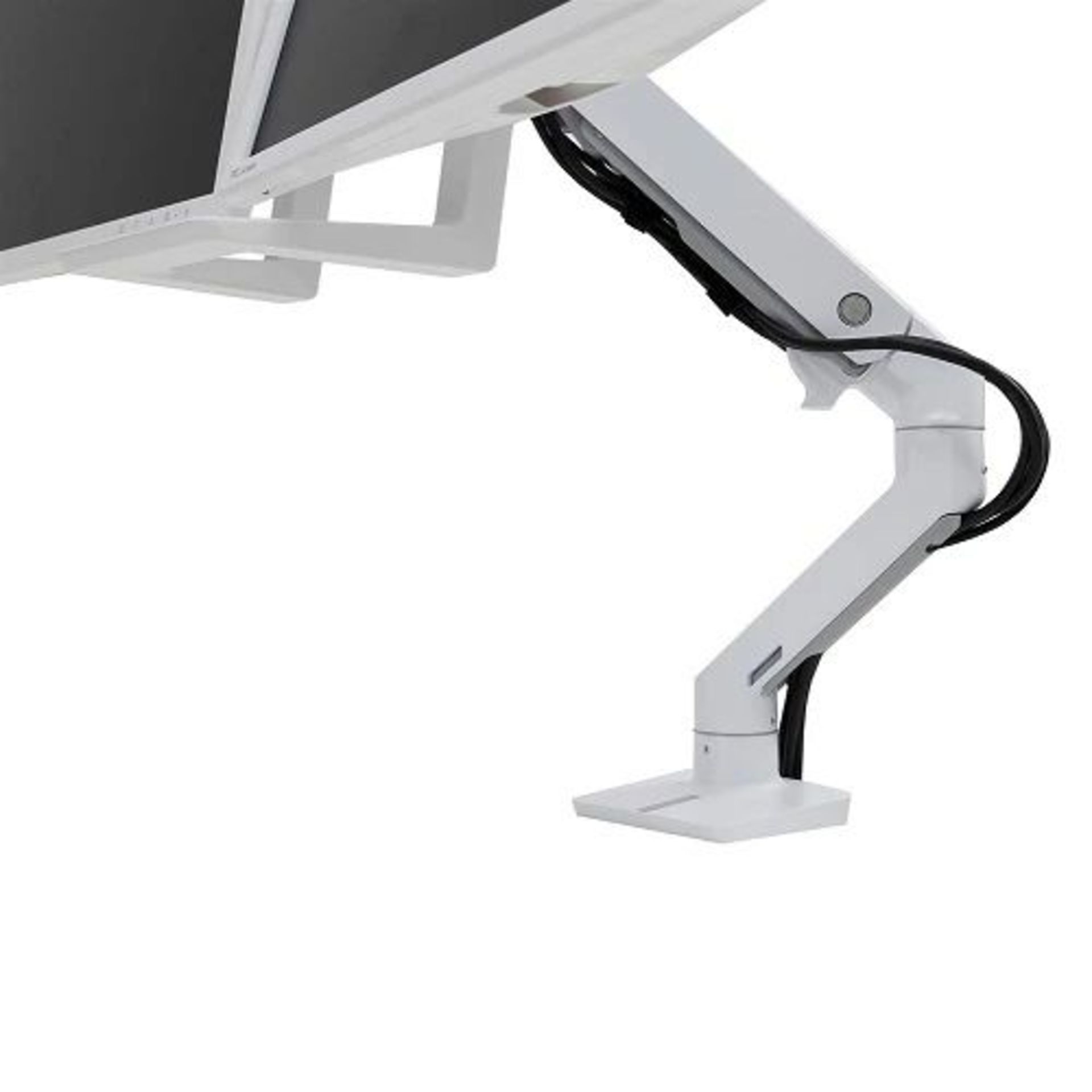 Ergotron HX Desk Dual Monitor Arm. - RRP £419.99. - ER21. Choose a monitor arm that’s as adaptable - Image 3 of 3