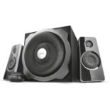 Trust Tytan 2.1 PC Speakers with Subwoofer, 120W (60W RMS), UK Plug, Sound System with Wired