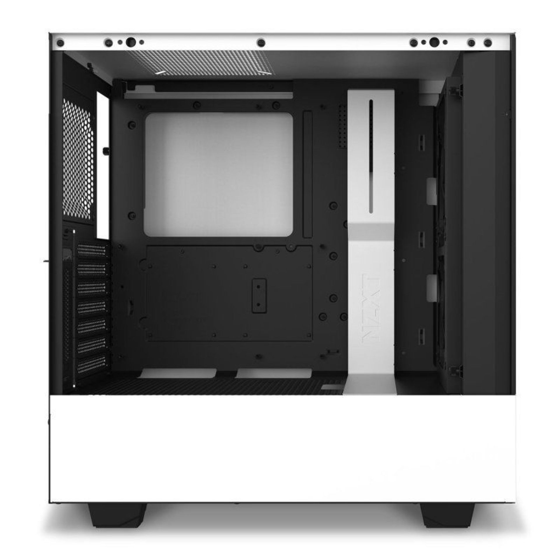 NZXT H510 Elite Matte White / Black Mid Tower Case. - ER21. RRP £359.00. The H510 Elite compact - Image 3 of 3