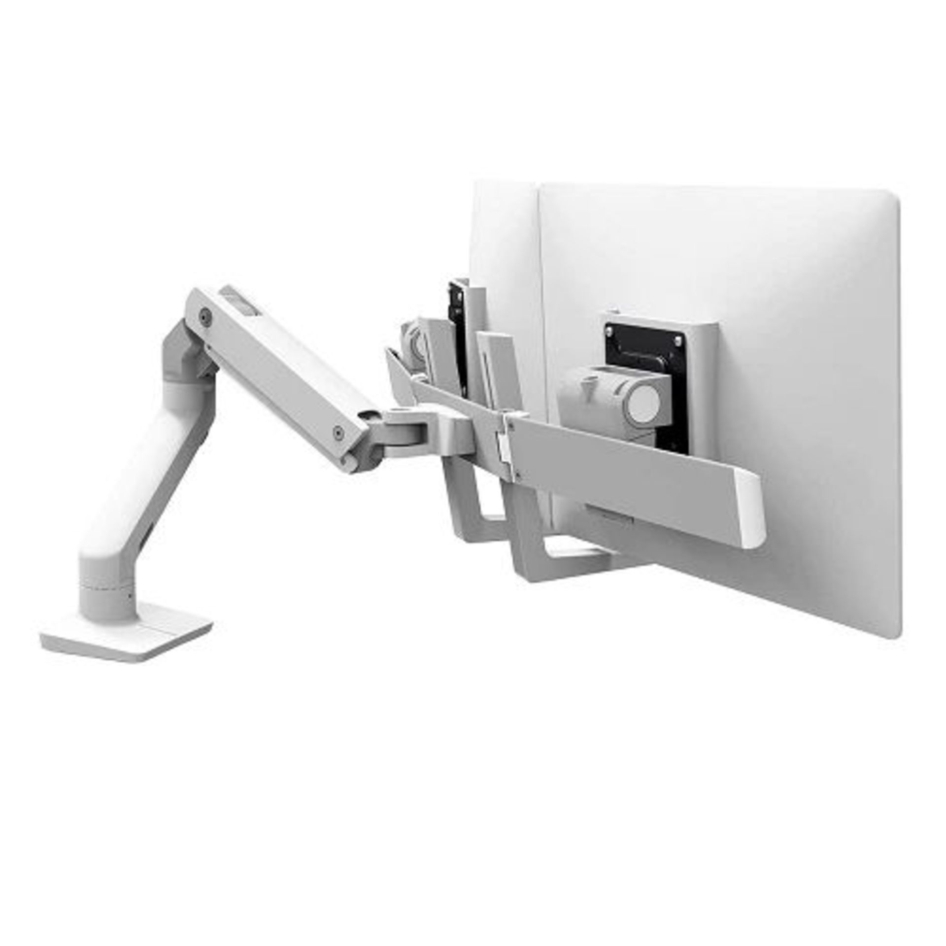 Ergotron HX Desk Dual Monitor Arm. - RRP £419.99. - ER21. Choose a monitor arm that’s as adaptable