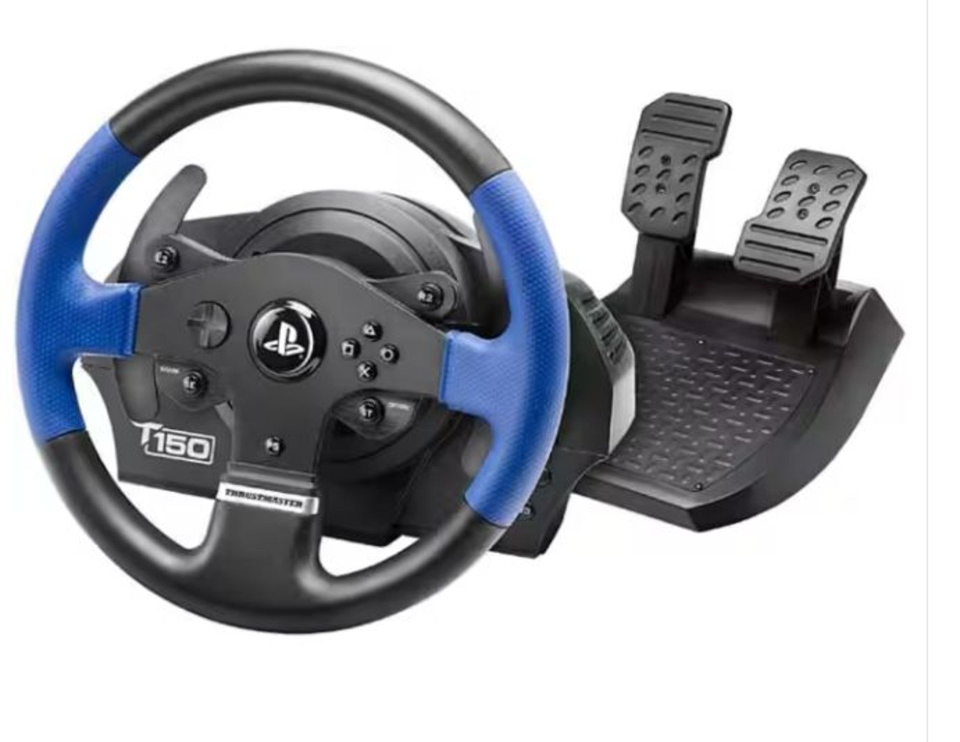 THRUSTMASTER T150 Force Ergonomic Racing Wheel for PS5, PS4 and PC Black, Blue. - RRP £409.00. -