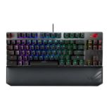 ASUS ROG Strix Scope TKL Deluxe NX Red Mechanical Gaming Keyboard - 90MP00N6-BKEA00. - RRP £250.