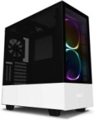 NZXT H510 Elite Matte White / Black Mid Tower Case. - ER21. RRP £359.00. The H510 Elite compact