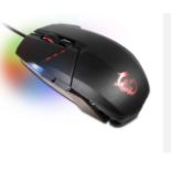 MSI Clutch GM60 Gaming Mouse with USB RGB Light Adjustable DPI Programmable Gaming Grade Optical