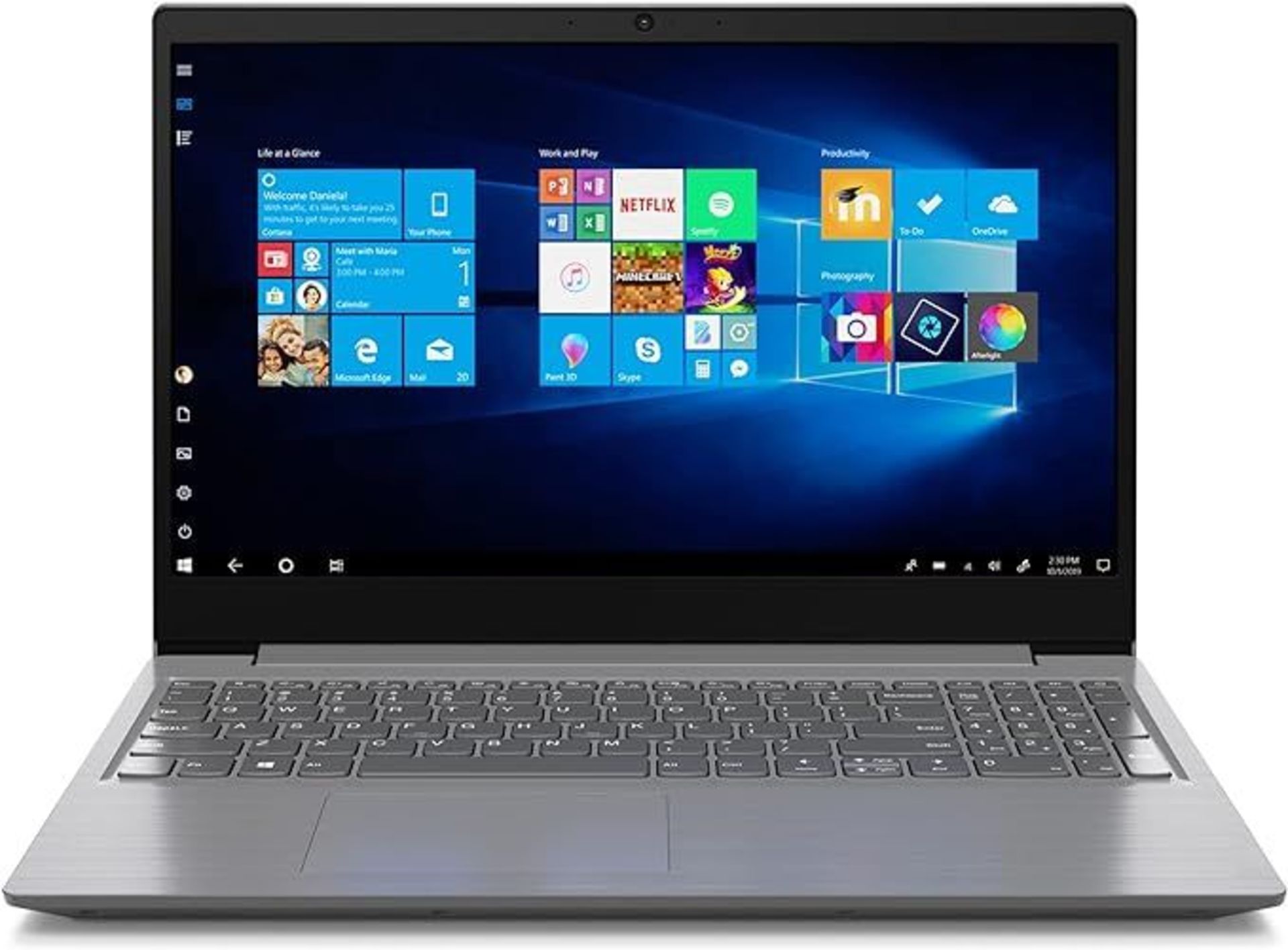 Lenovo V15 ADA (82C70006UK) 15.6" Laptop (Iron Grey) (AMD Ryzen 5 3500U / 2.6-GHz Processor, 8GB