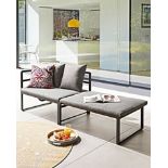20 X BRAND NEW LUXURY EXTENDABLE PATIO BENCH. RRP £225. This contemporary extendable bench is a