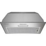 FIREGAS 52cm Integrated Cooker Hood, Built-in Cupboard Canopy Extractor Hood, Duct/Recirculating