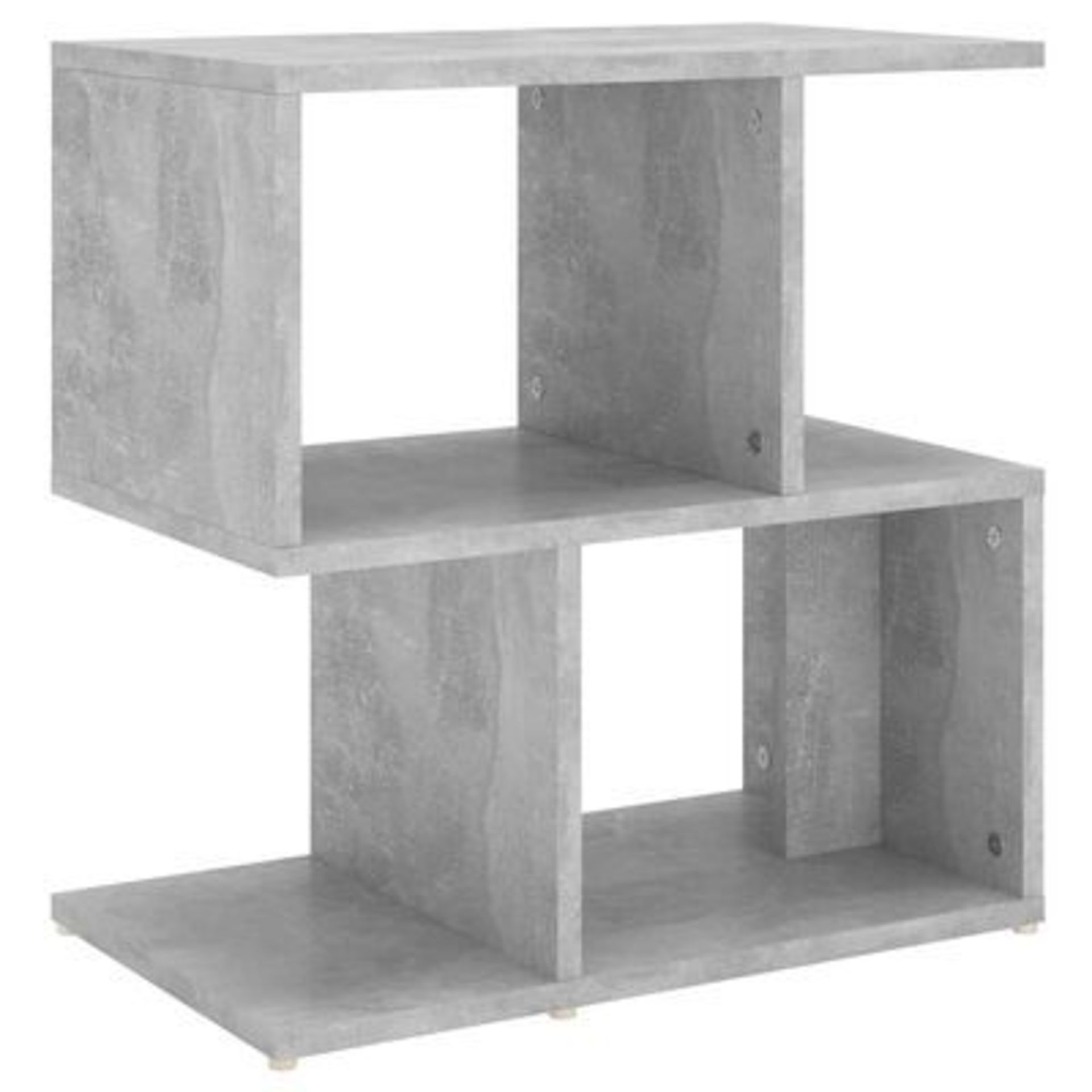 vidaXL Bedside Cabinet Concrete Grey 50x30x51.5 cm Engineered Wood. - R13a.7. The stable bed