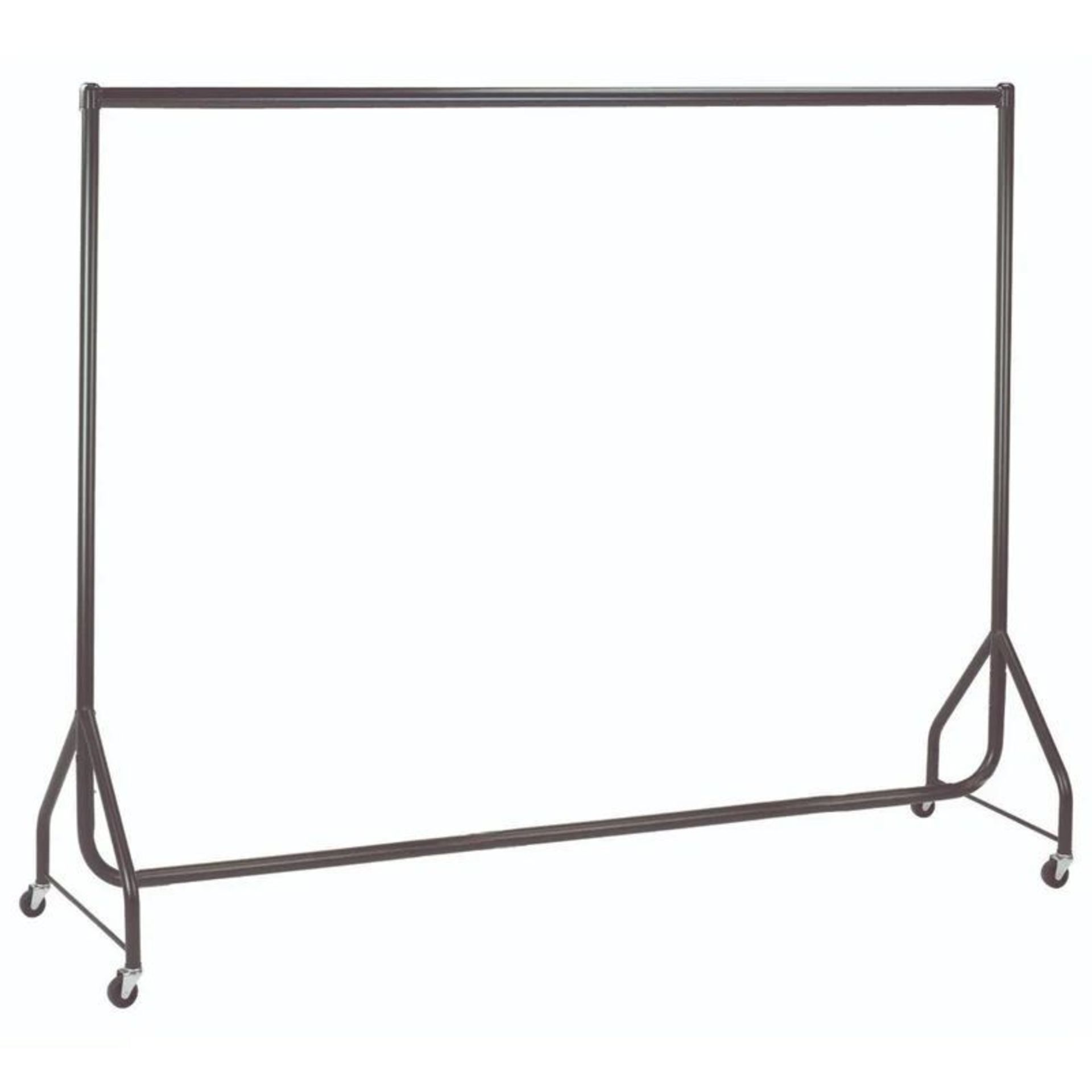 180cm Rolling Clothes Racks. - R13a.7. RRP £159.99. This rail is in a black, hard-wearing powder- - Image 2 of 2