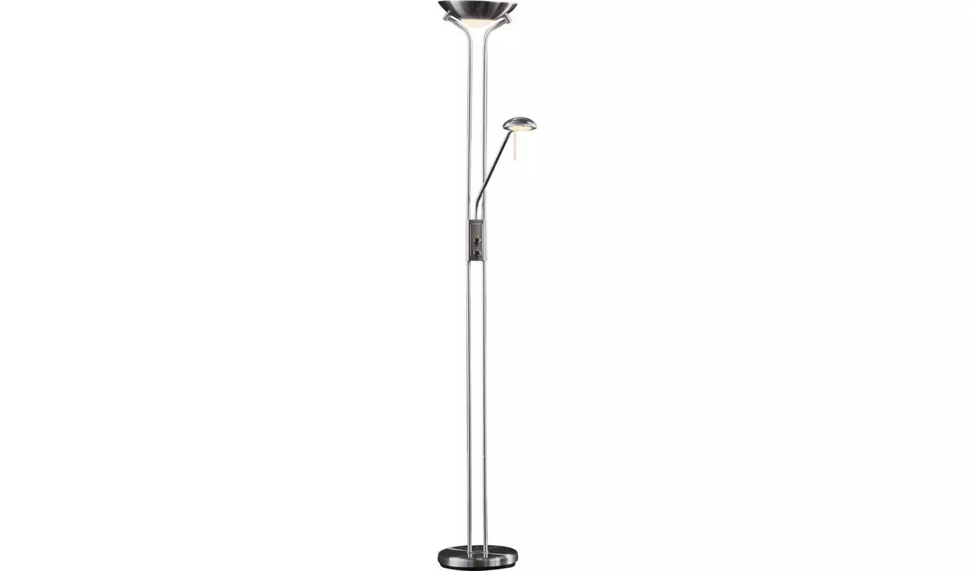 Home Father & Child Uplighter Floor Lamp - Chrome . - R14.2. This sleek and versatile Father&Child